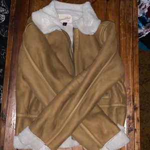 Brown winter jacket